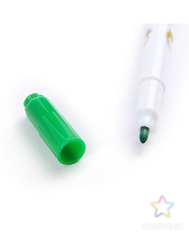 Фломастеры, 12 цветов, в пластиковом пенале с ручкой, вентрилируемый колпачок, «Мышка» арт. СМЛ-200267-1-СМЛ0002412151