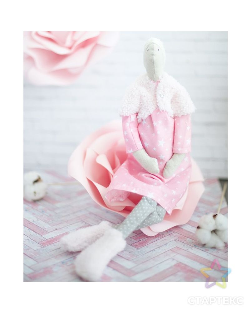 Интерьерная кукла «Беременяшка», набор для шитья, 18х22х3.6 см арт. СМЛ-4662-1-СМЛ2412525 2