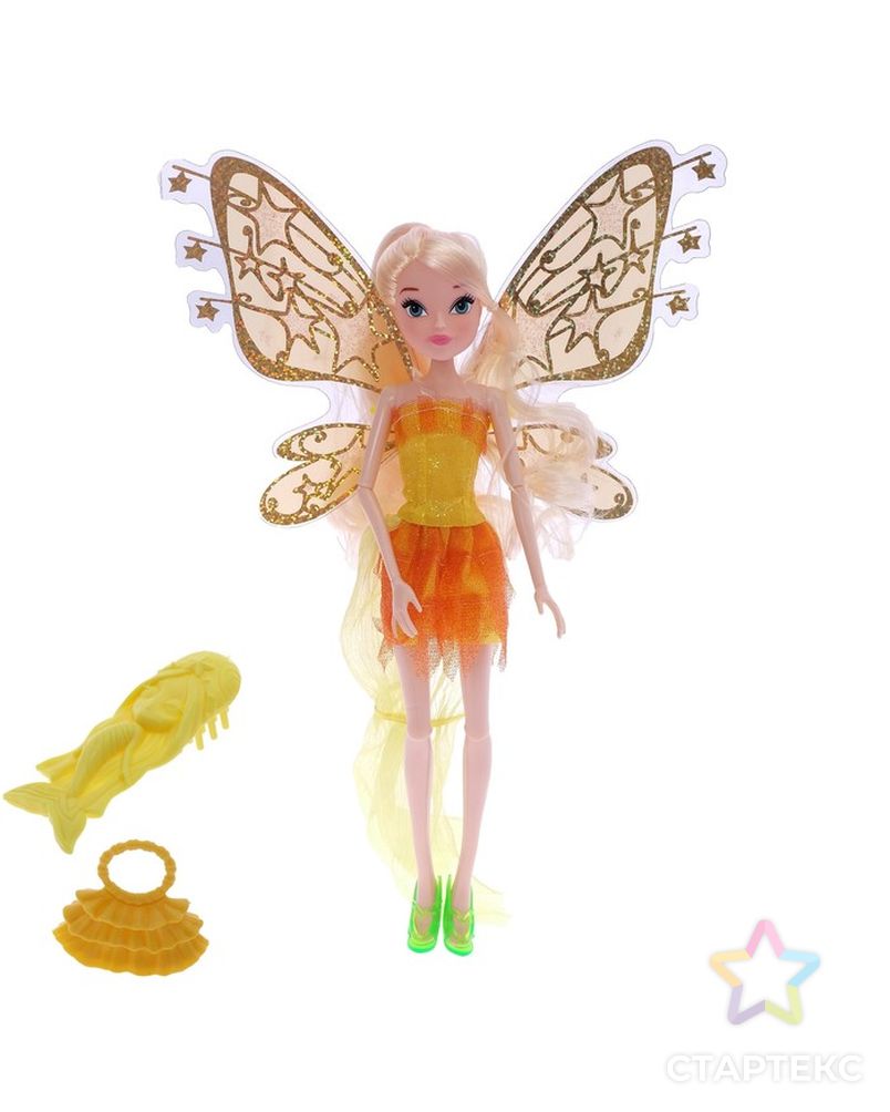 мягкая кукла цветочная фея.