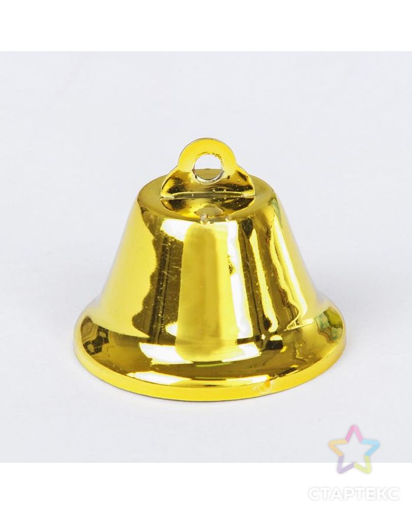 Колокольчик, размер 1 шт. 3,8 см, цвет желтый арт. СМЛ-206389-1-СМЛ0002470370 1