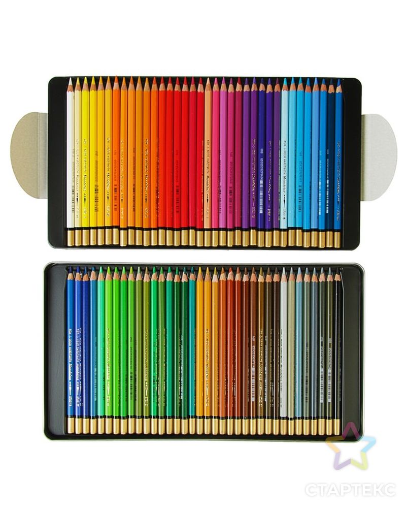 Карандаши акварельные набор 72 цвета, Koh-I-Noor Mondeluz 3727, в металлическом пенале арт. СМЛ-173615-1-СМЛ0002474621 3