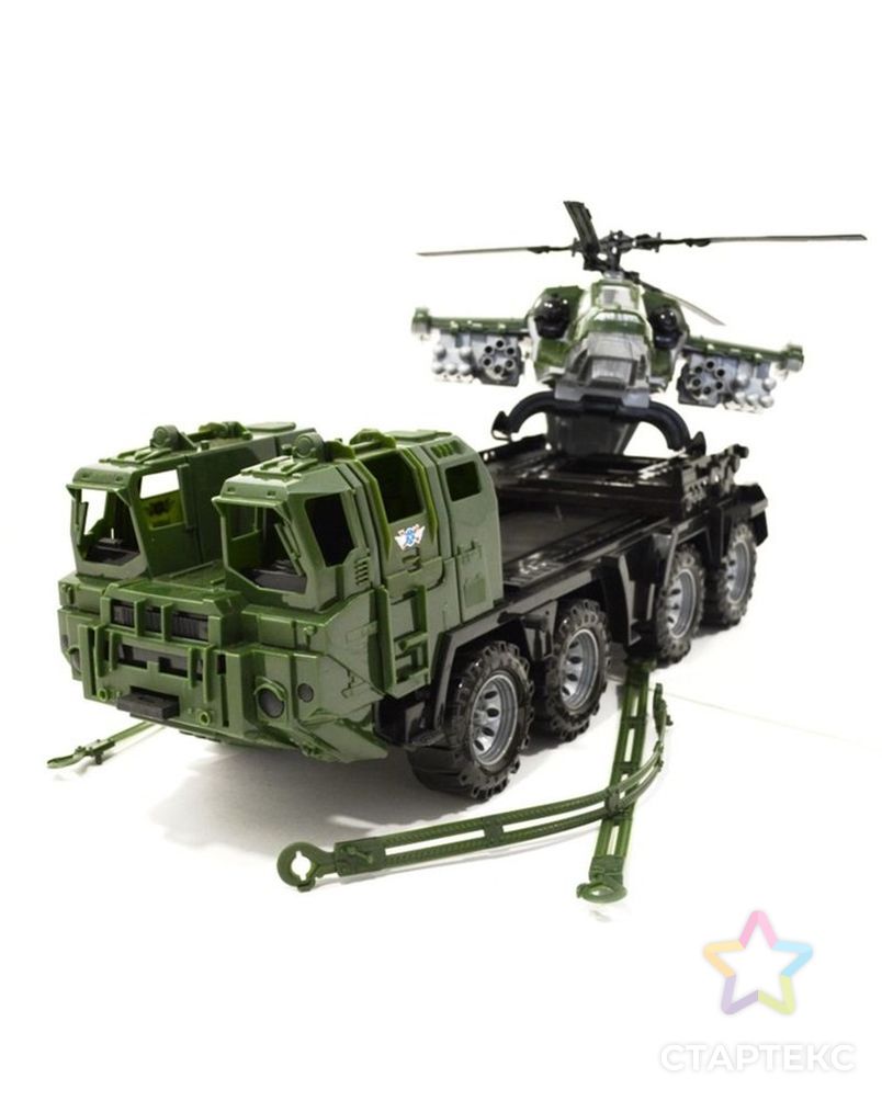 Военный тягач «Щит», с вертолетом арт. СМЛ-47103-1-СМЛ0002492280 2
