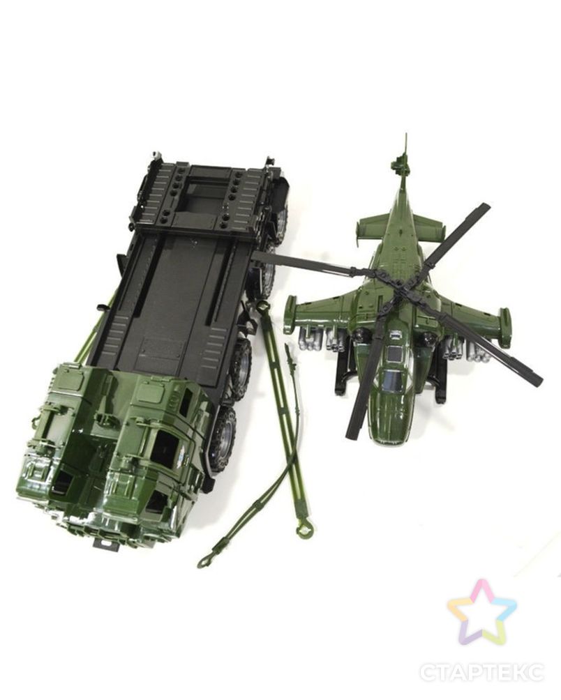 Военный тягач «Щит», с вертолетом арт. СМЛ-47103-1-СМЛ0002492280 4