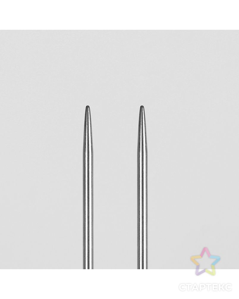 Спицы для вязания, круговые, d = 3,5 мм, 10/40 см арт. СМЛ-20646-2-СМЛ2493235 2