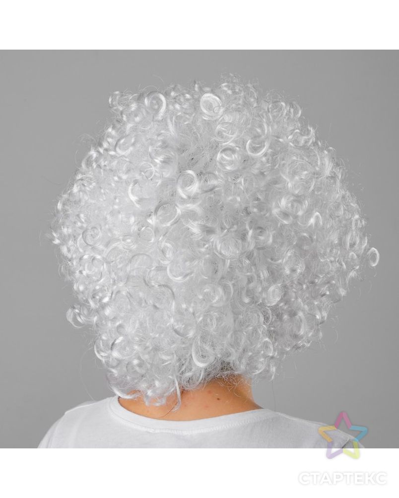 Карнавальный парик «Кудряшки», цвет белый арт. СМЛ-49563-1-СМЛ0002500210 2