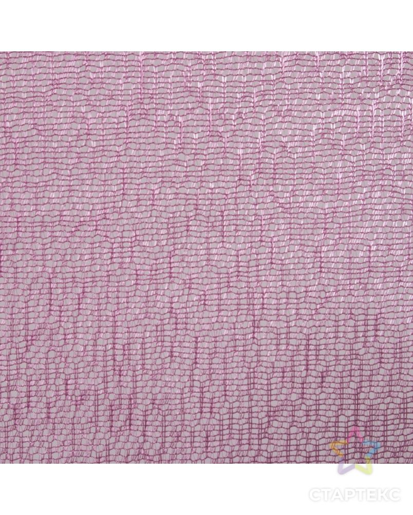 Штора портьерная сетка "Этель" 200х260 Шик розовый,100% п/э арт. СМЛ-20473-2-СМЛ2514009 1