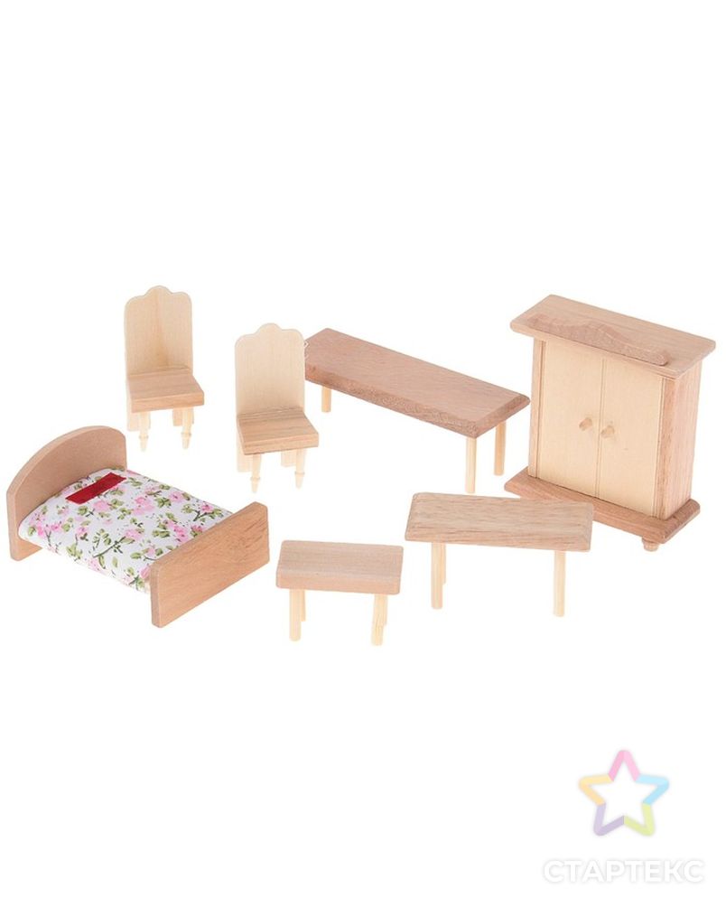 Набор мебели для кукол, МИКС 4 вида арт. СМЛ-5120-1-СМЛ0253290 2