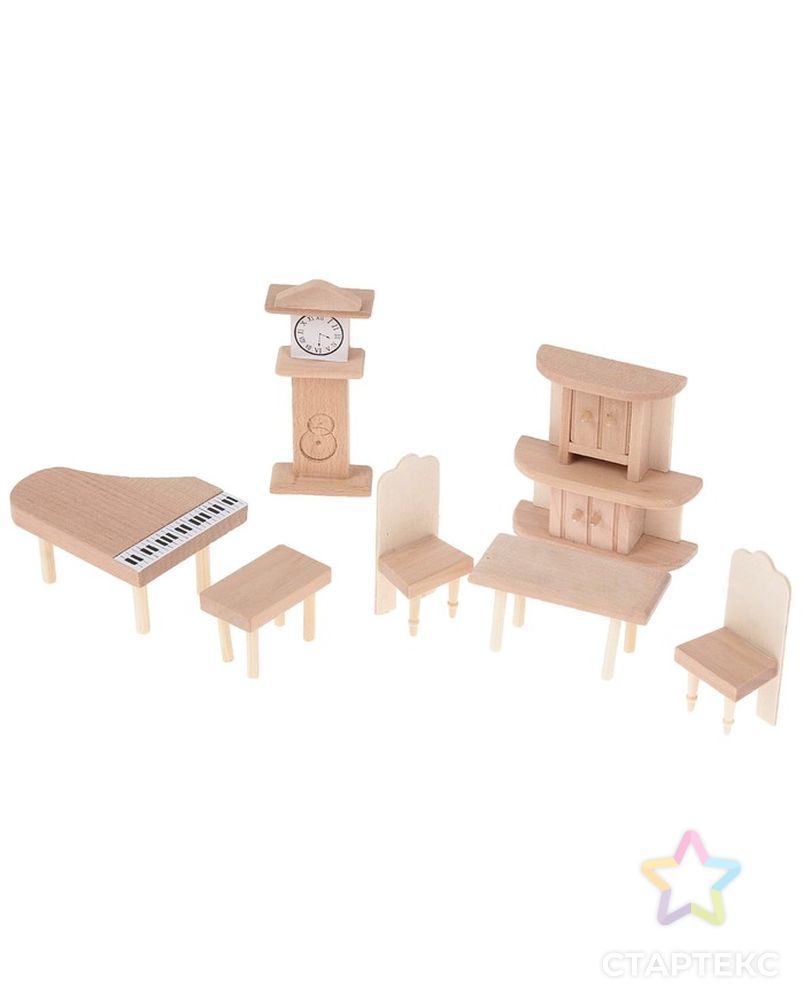 Набор мебели для кукол, МИКС 4 вида арт. СМЛ-5120-1-СМЛ0253290 4