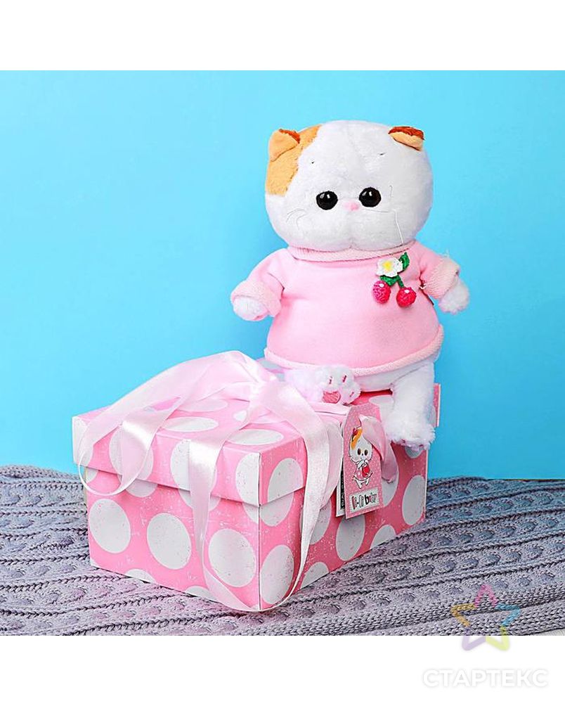Мягкая игрушка «Кошечка Ли-Ли BABY», в толстовке, 20 см арт. СМЛ-47466-1-СМЛ0002556360 2