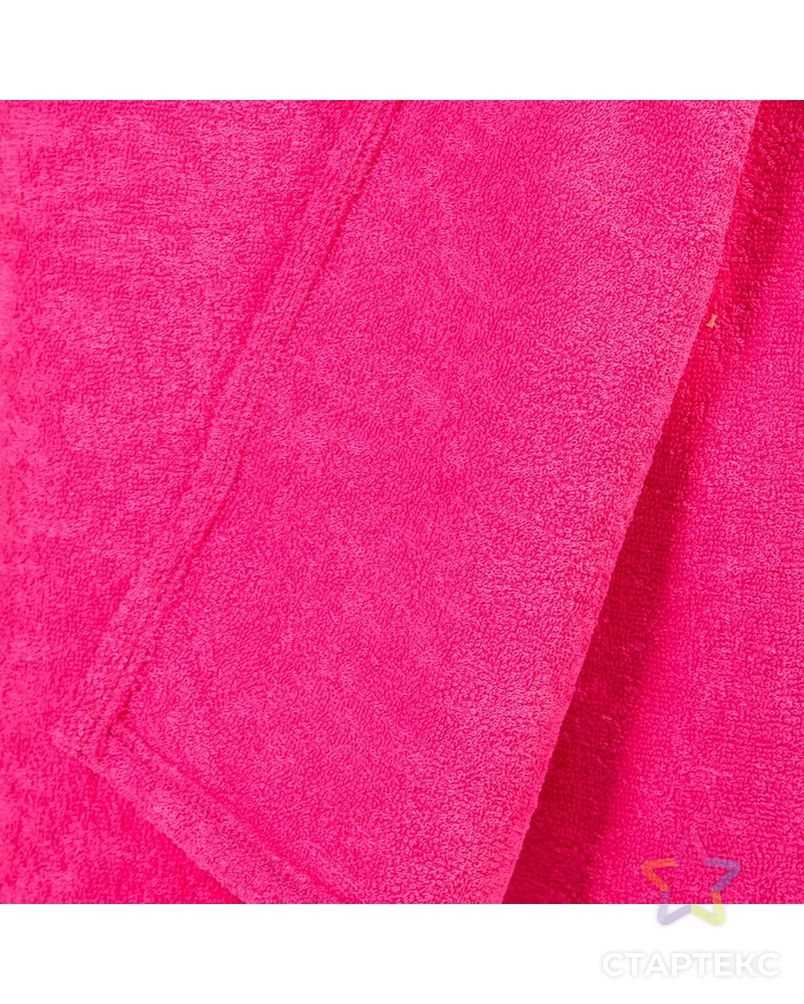 Набор д/сауны махр. жен. (Килт(юбка)(80х150+-2)+ чалма), цвет малиновый арт. СМЛ-173427-1-СМЛ0002581009 3