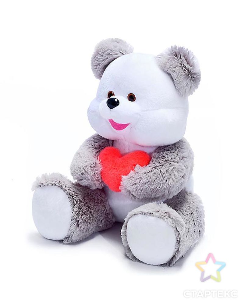 Мягкая игрушка «Медведь», с сердцем, МИКС арт. СМЛ-47618-1-СМЛ0002586998 2