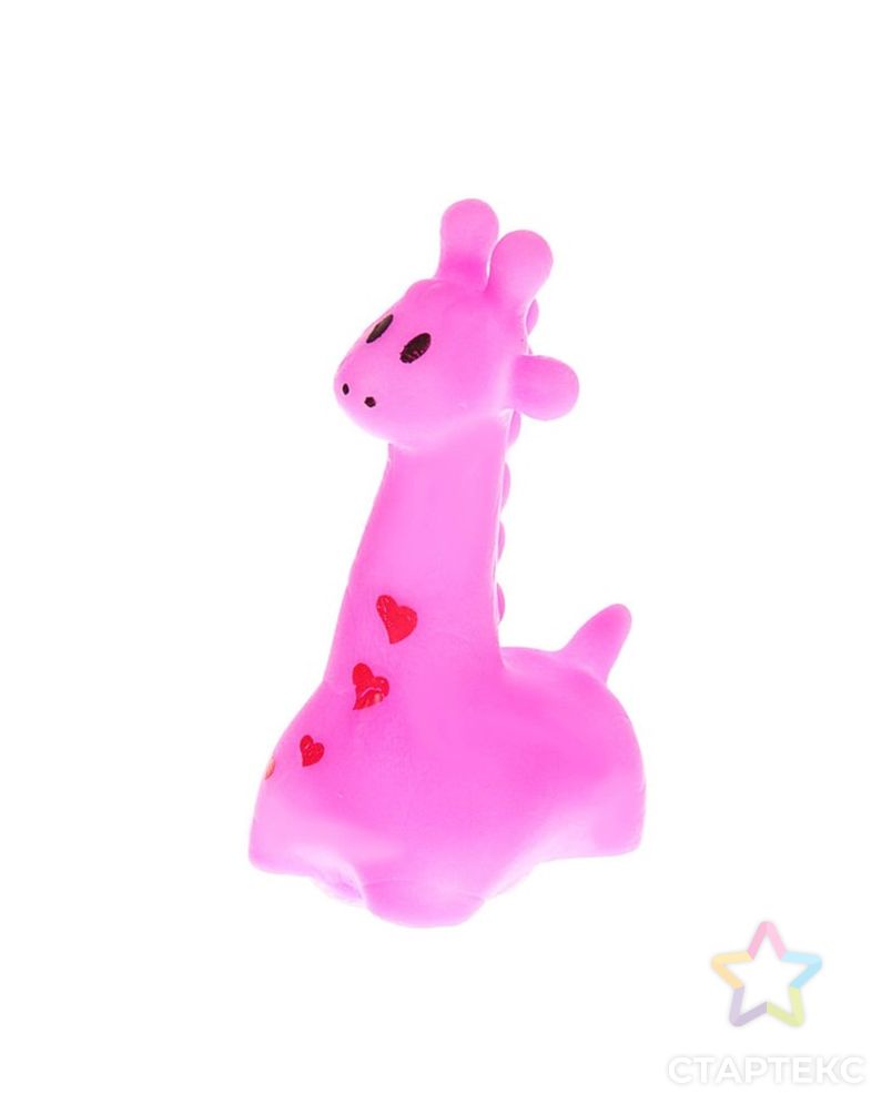 Игрушка для ванны «Жирафик», цвет МИКС арт. СМЛ-143599-1-СМЛ0002593761 3