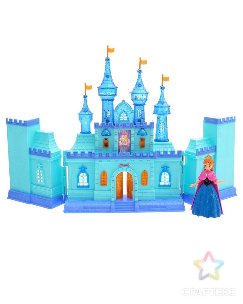 Замок для кукол «Волшебство» с аксессуарами, звуковые и световые эффекты арт. СМЛ-50991-1-СМЛ0002605008 2