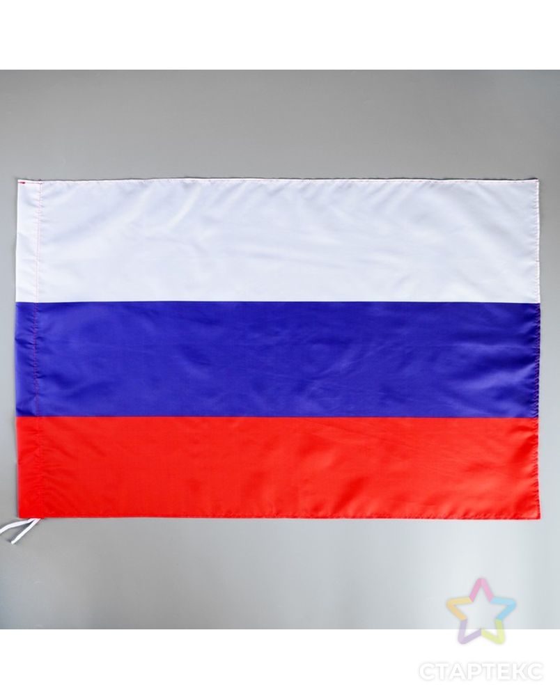 Флаг России, 60х90 см, полиэстер арт. СМЛ-44809-1-СМЛ0000261022