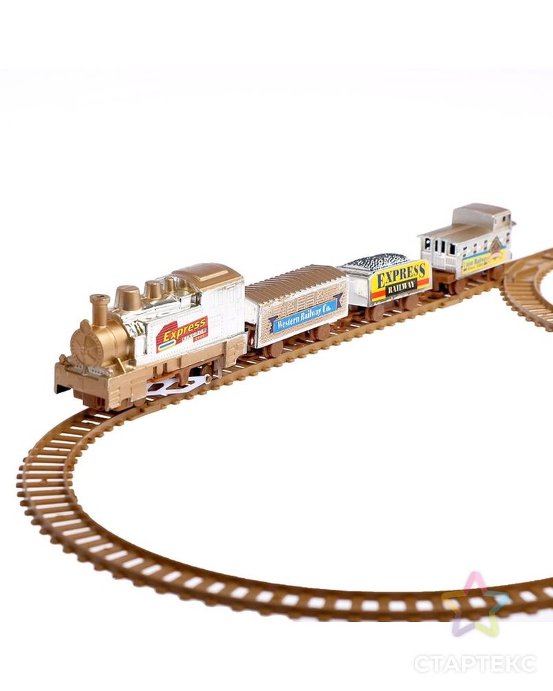 Железная дорога «Скорый поезд», работает от батареек арт. СМЛ-50740-1-СМЛ0002612228 2