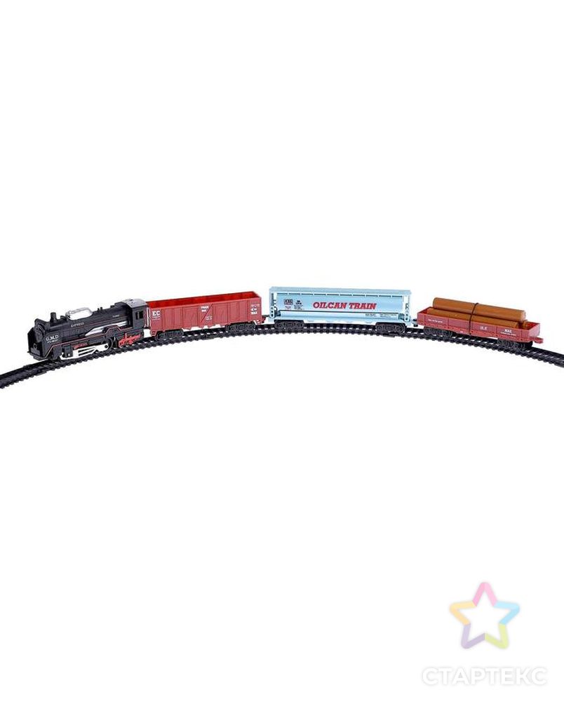 Железная дорога «Скорый поезд», работает от батареек арт. СМЛ-50420-1-СМЛ0002612234 2