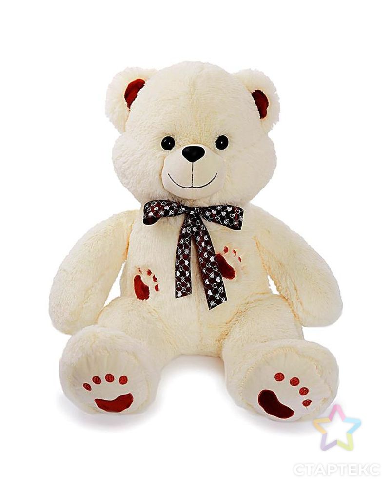 Мягкая игрушка «Медведь Френк», 90 см, цвет молочный арт. СМЛ-100518-1-СМЛ0002619521 1