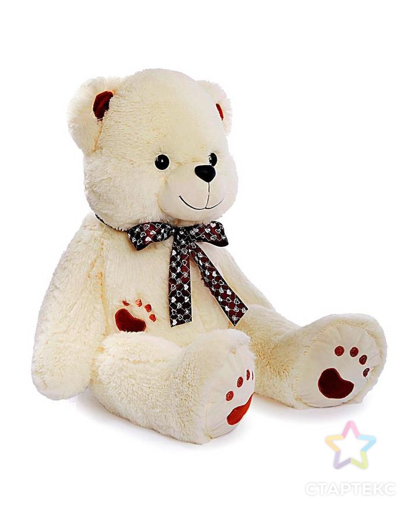 Мягкая игрушка «Медведь Френк», 90 см, цвет молочный арт. СМЛ-100518-1-СМЛ0002619521 2