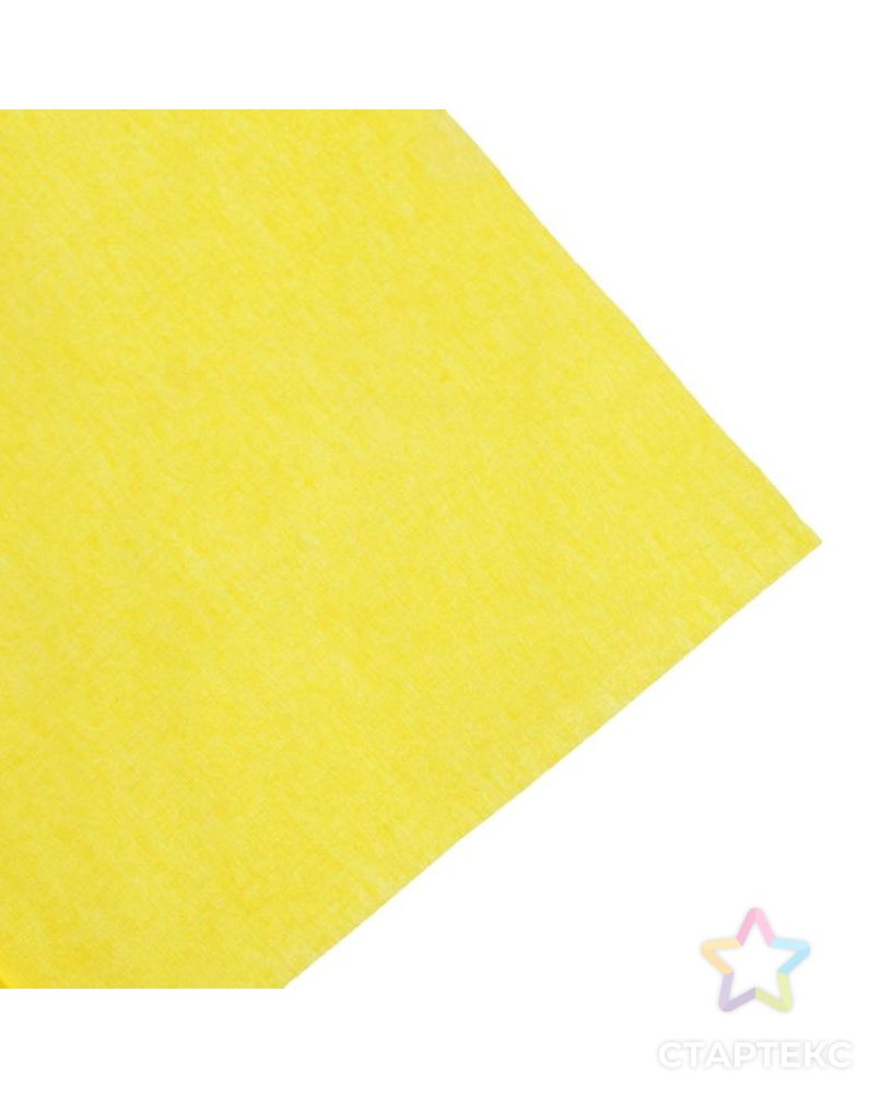 Бумага креповая поделочная гофро Koh-I-Noor 50 x 200 см 9755/10 жёлтая тёмная, в рулоне арт. СМЛ-203899-1-СМЛ0002628885 2