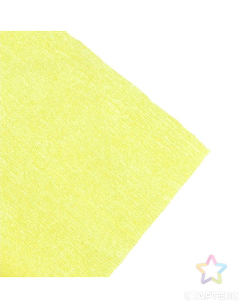 Бумага креповая поделочная гофро Koh-I-Noor 50 x 200 см 9755/09 жёлтая, в рулоне арт. СМЛ-203900-1-СМЛ0002628886 2