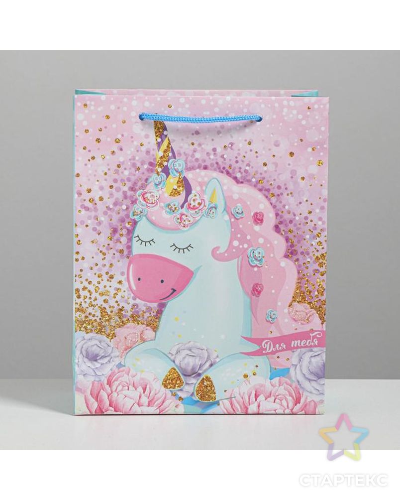 Пакет ламинированный вертикальный «Розовые мечты», MS 18 × 23 × 8 см арт. СМЛ-96360-1-СМЛ0002634298 2