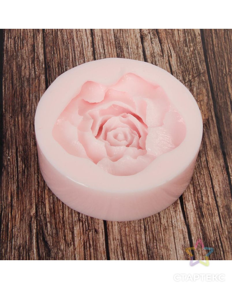 Силиконовая форма для мыла "Роза дрим" арт. СМЛ-5369-1-СМЛ2642975