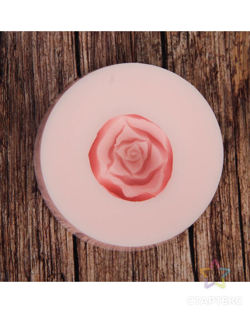Силиконовая форма для мыла "Роза свадебная" арт. СМЛ-5370-1-СМЛ2642976 2