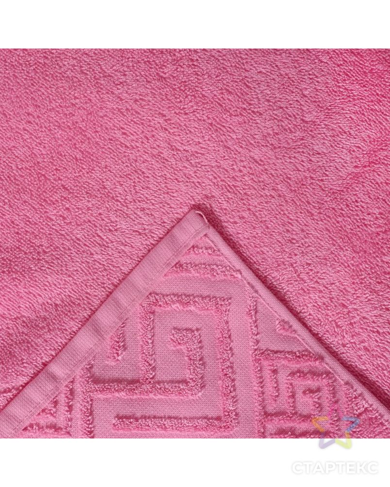 Полотенце махровое Poseidon ПЛ-3501-04000, 70х130, цв. 177 розовый, 350 г/м, 100% хл. арт. СМЛ-30826-1-СМЛ2644506