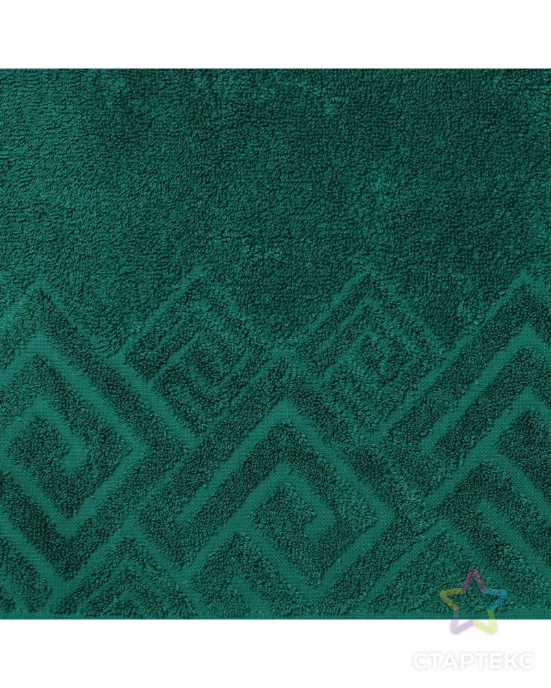 Полотенце махровое Poseidon ПЛ-2601-04000, 50х90, цв. 335 зеленый, 360 г/м, 100% хл. арт. СМЛ-30832-1-СМЛ2644510 2