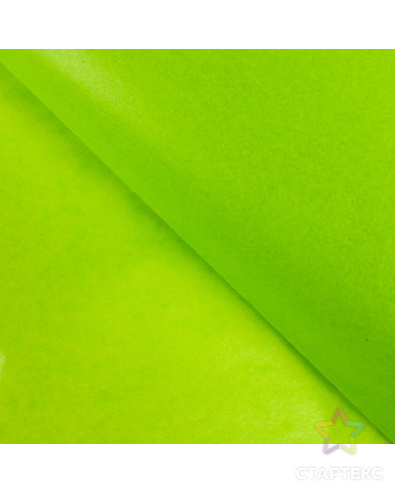 Бумага упаковочная тишью, зеленое яблоко, 50 см х 66 см уп.10 листов арт. СМЛ-50293-1-СМЛ0002654616 1