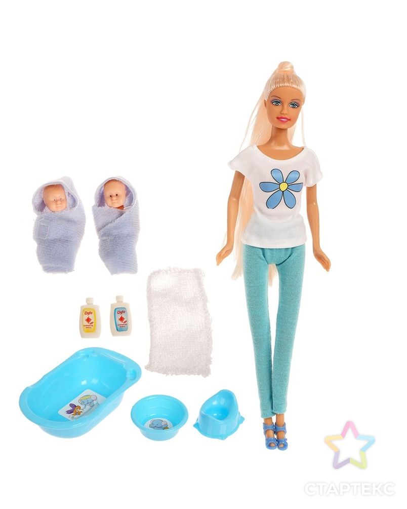 Кукла модель "Лидия" с малышами и аксессуарами, МИКС арт. СМЛ-51537-1-СМЛ0002656121 4
