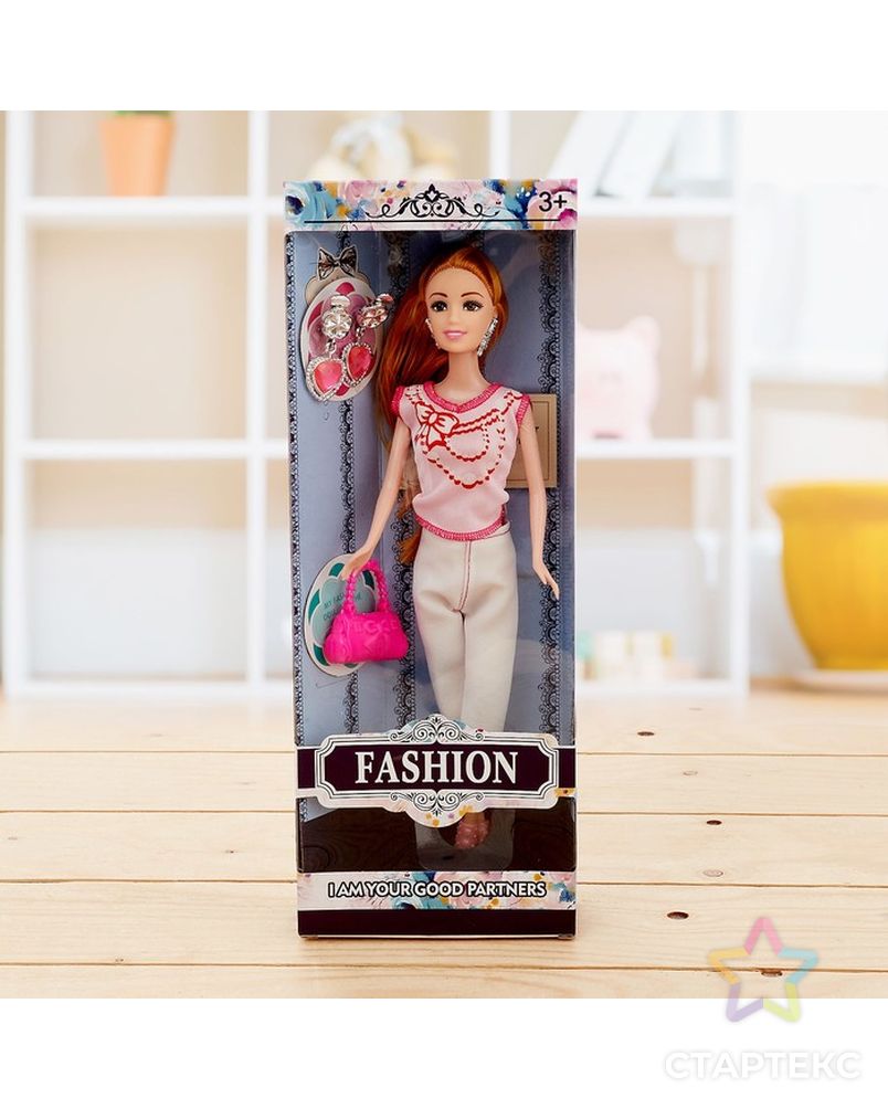 Кукла модель "Жанна", с аксессуарами, МИКС арт. СМЛ-106403-1-СМЛ0002669956 11