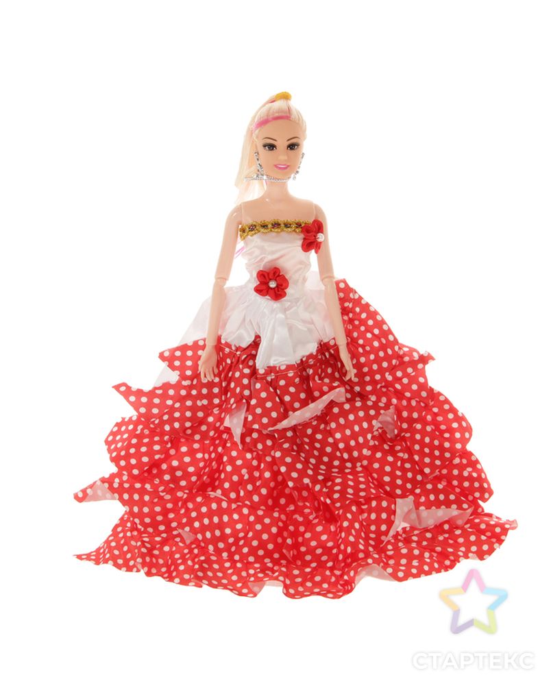 Кукла модель шарнирная «Анна» в пышном платье, МИКС арт. СМЛ-52185-1-СМЛ0002677593 10