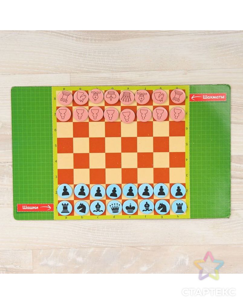 Игры магнитные дорожные: шахматы, шашки, кто первый, крестики-нолики арт. СМЛ-48606-1-СМЛ0002687082 7