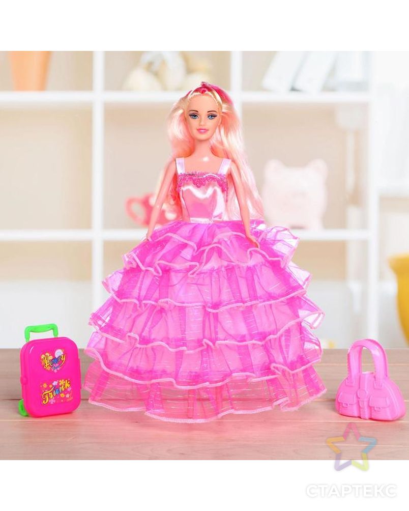 Кукла модель «Дебра» с набором платьев, с аксессуарами, МИКС арт. СМЛ-52179-1-СМЛ0002691426 1