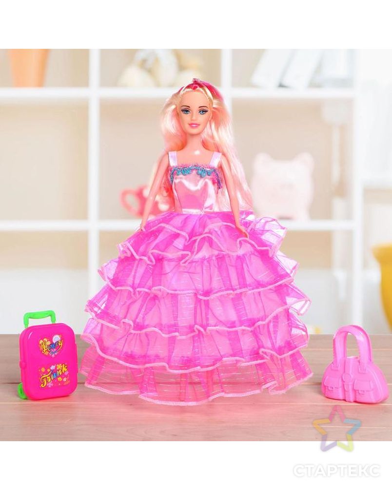 Кукла модель «Дебра» с набором платьев, с аксессуарами, МИКС арт. СМЛ-52179-1-СМЛ0002691426 2