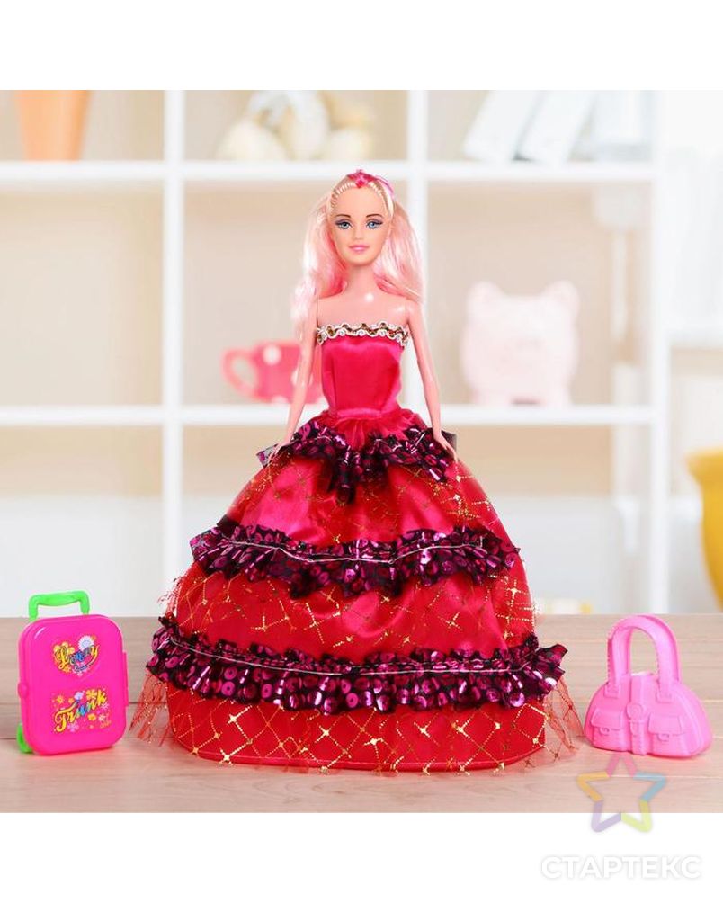 Кукла модель «Дебра» с набором платьев, с аксессуарами, МИКС арт. СМЛ-52179-1-СМЛ0002691426 4