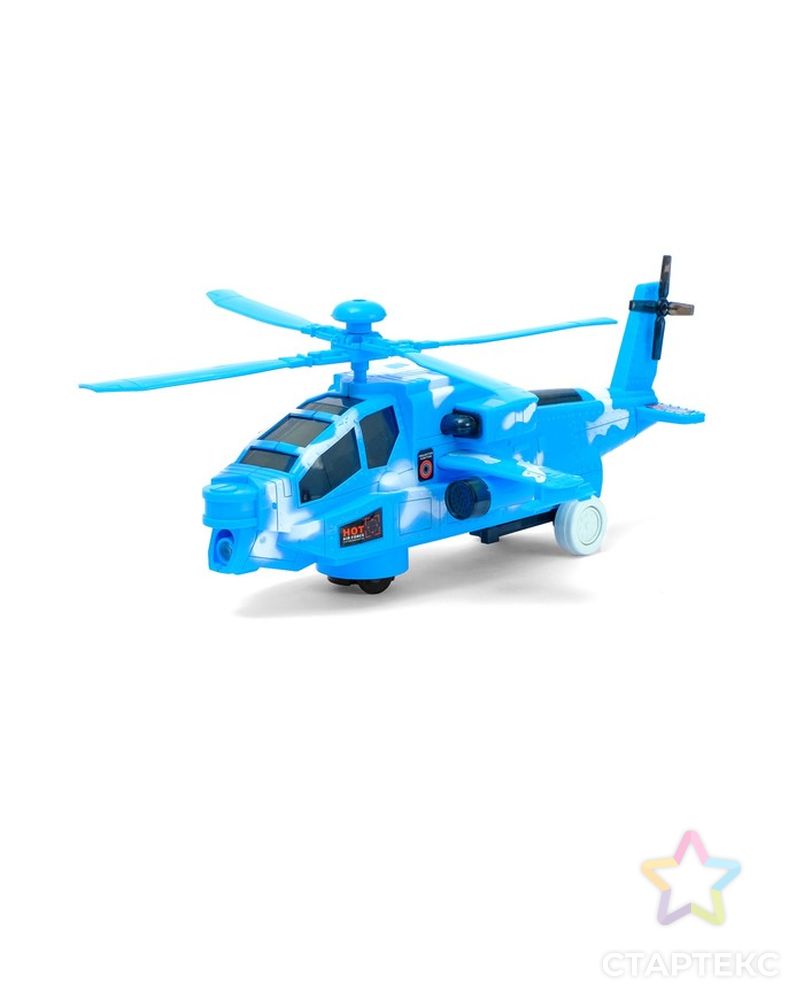 Вертолёт «Кобра», работает от батареек, цвета МИКС арт. СМЛ-51668-1-СМЛ0002712038 4