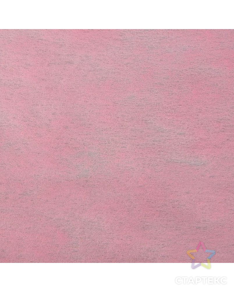 Фетр однотонный, розовый, 0,5 x 20 м арт. СМЛ-48574-1-СМЛ0002720923 3