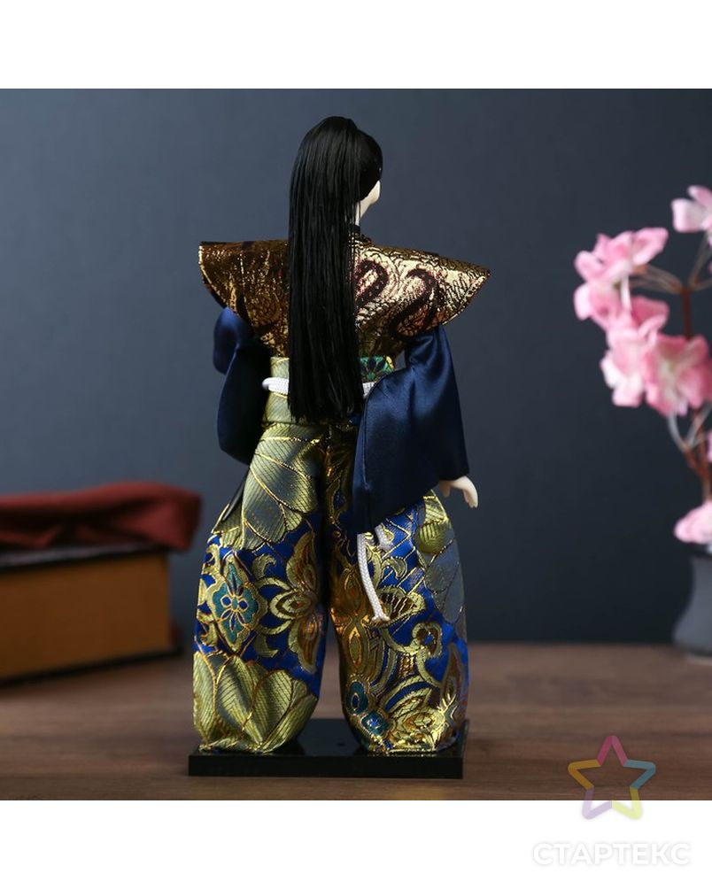 Кукла коллекционная "Самурай с мечом" 30х12,5х12,5 см арт. СМЛ-84852-1-СМЛ0002749654 4