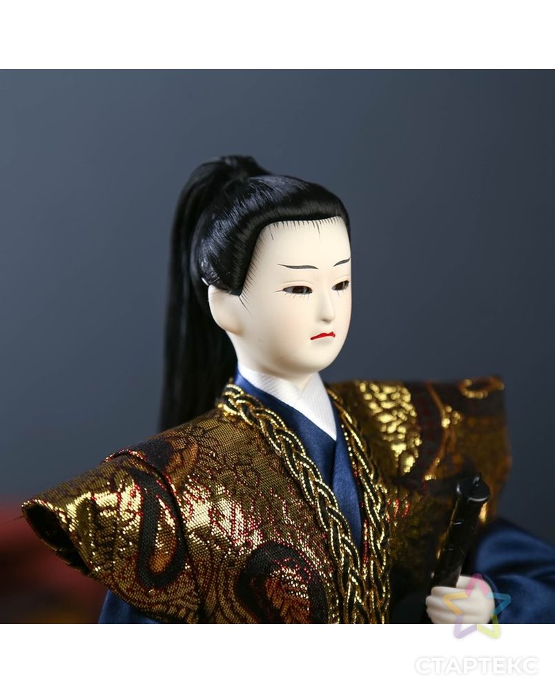 Кукла коллекционная "Самурай с мечом" 30х12,5х12,5 см арт. СМЛ-84852-1-СМЛ0002749654 5