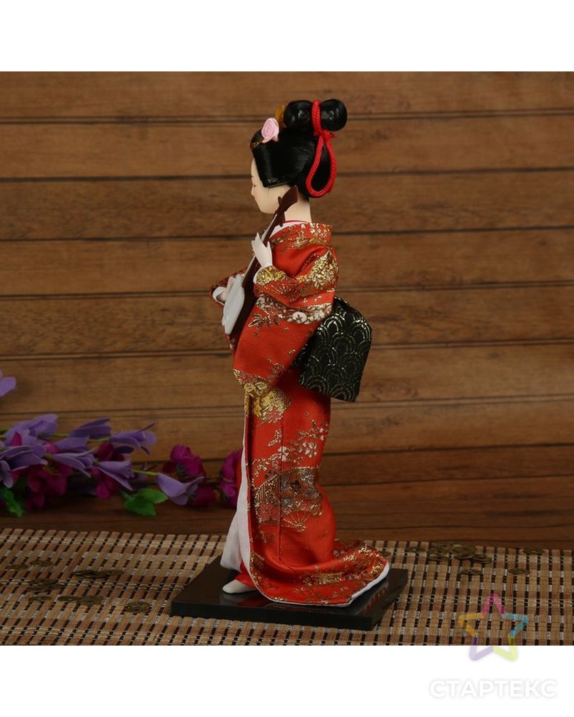 Кукла коллекционная "Китаянка в национальном платье с собакой" 32х12,5х12,5 см арт. СМЛ-96363-2-СМЛ0002749657 2