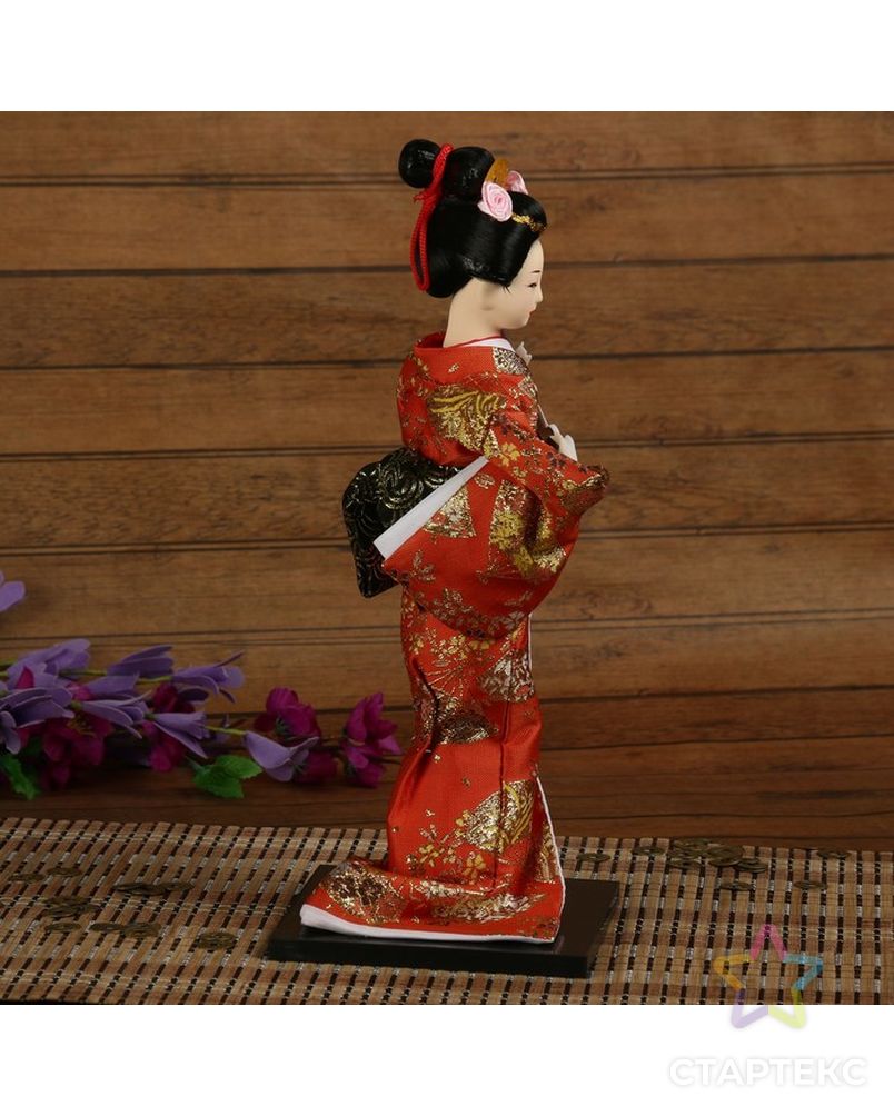 Кукла коллекционная "Китаянка в национальном платье с собакой" 32х12,5х12,5 см арт. СМЛ-96363-2-СМЛ0002749657 3