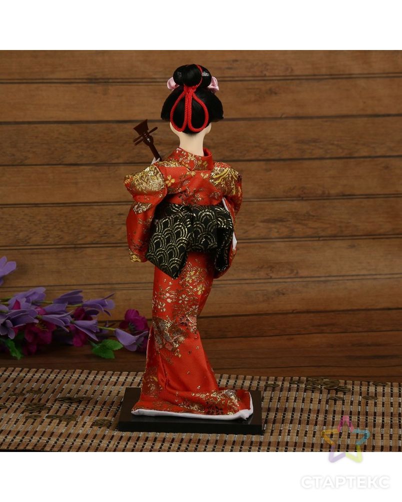 Кукла коллекционная "Китаянка в национальном платье с собакой" 32х12,5х12,5 см арт. СМЛ-96363-2-СМЛ0002749657 4