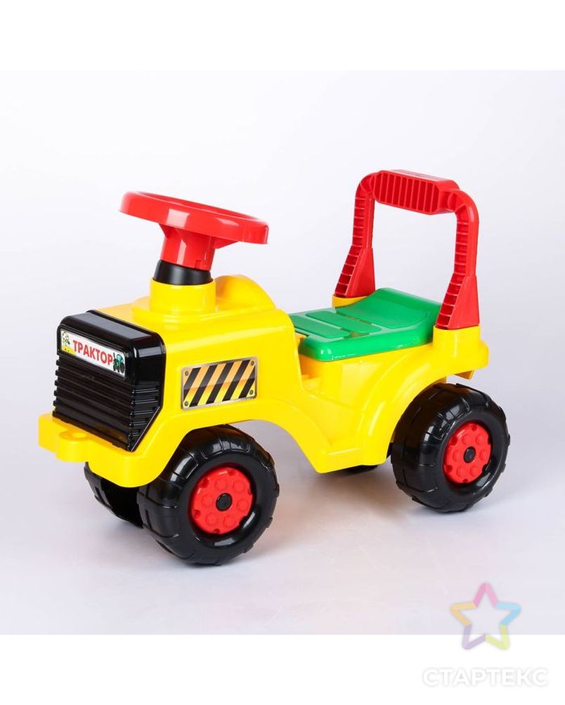 Толокар-машинка «Трактор», цвет жёлтый арт. СМЛ-98439-1-СМЛ0002753809 1