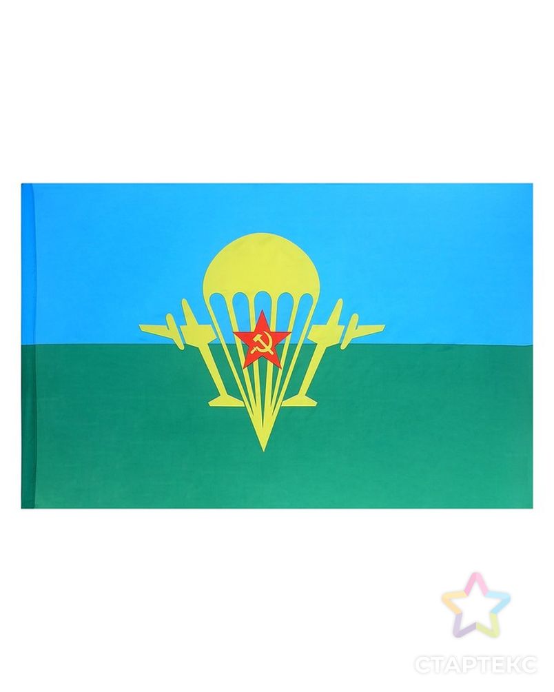 Флаг ВДВ, 90 х 150 см арт. СМЛ-221549-1-СМЛ0002763507 1