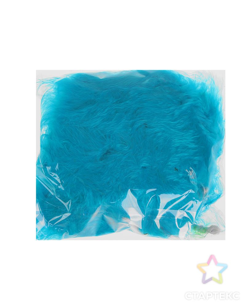 Карнавальный шарф-перо 2 м, 18 г, цвет голубой арт. СМЛ-100740-1-СМЛ0002786167