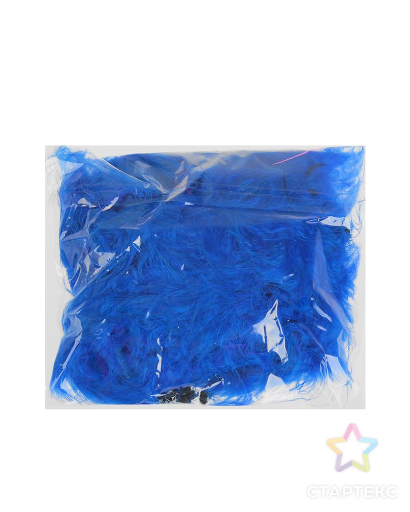 Карнавальный шарф-перо 2 м, 18 г, цвет голубой арт. СМЛ-100740-2-СМЛ0002786168 2