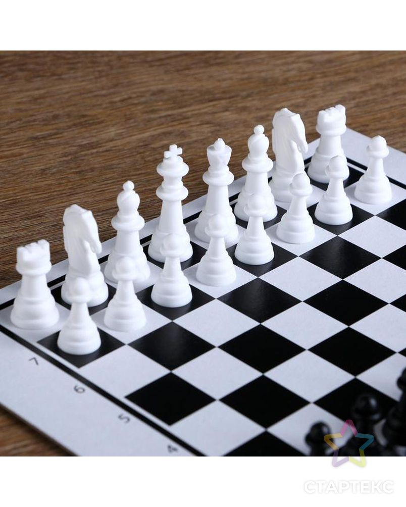 Настольная игра 3 в 1 "Надо думать": шашки, шахматы, нарды арт. СМЛ-50155-1-СМЛ0002821381 2