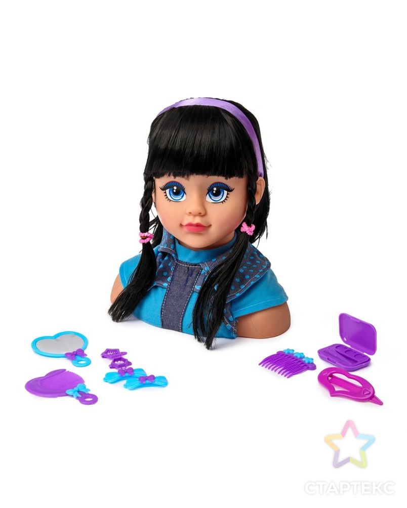 Кукла-манекен для создания причесок «Ида» с аксессуарами, МИКС арт. СМЛ-108200-1-СМЛ0002829731 1